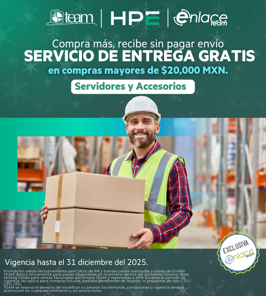 HPE Entrega gratis