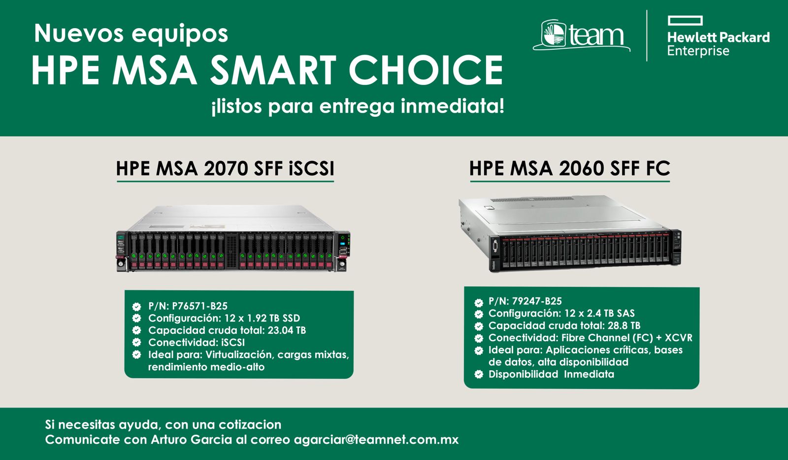 HPE MSA Smart Choice