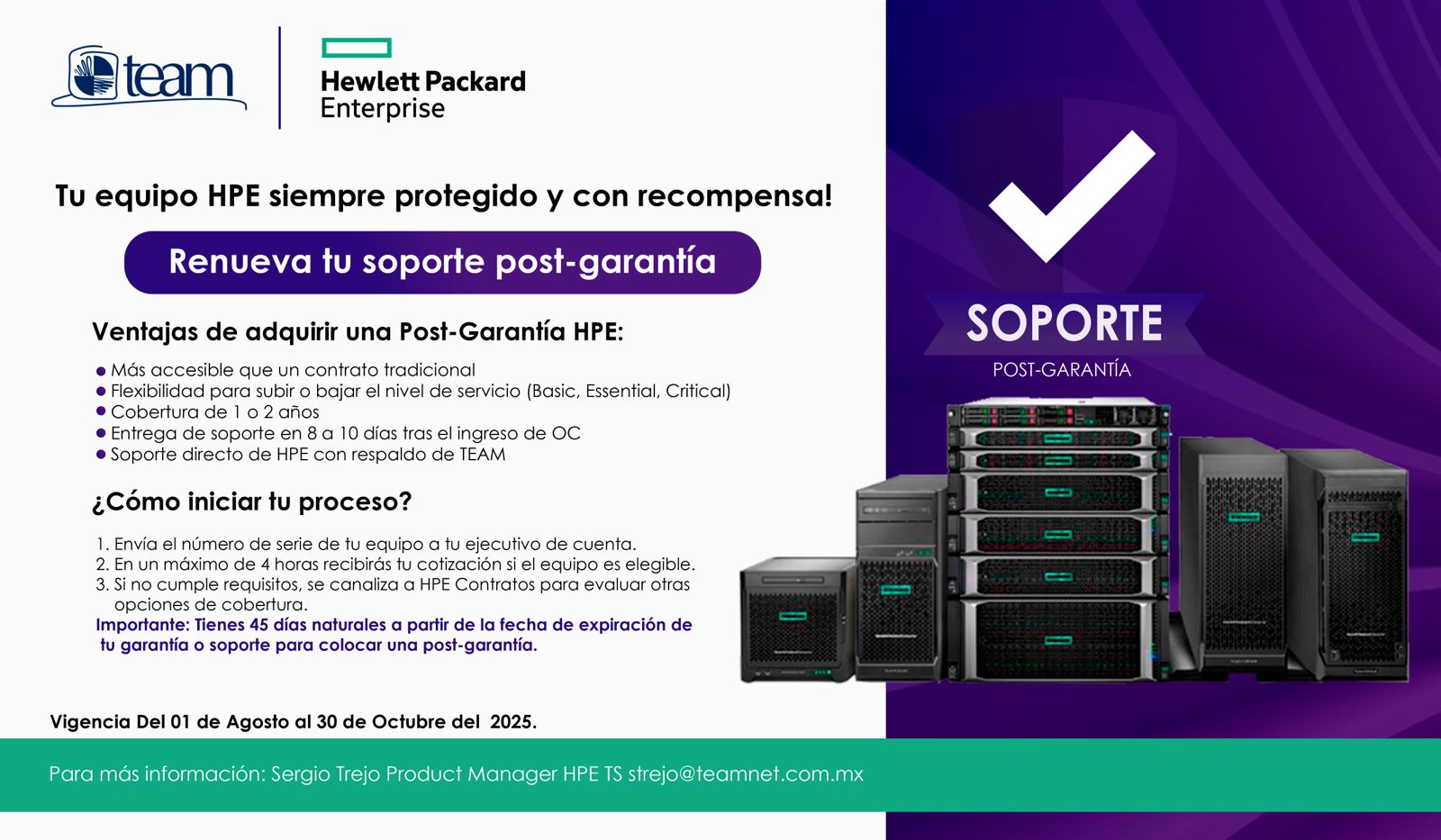 HPE post Garantía