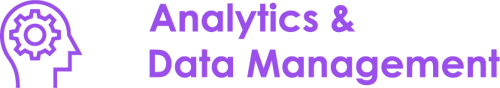 Analytics &amp; Data Management