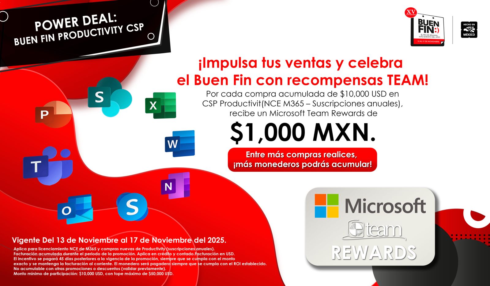 Productivity BUEN FIN