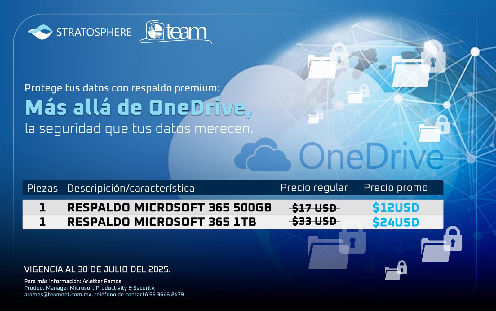 Respaldos Microsoft 365