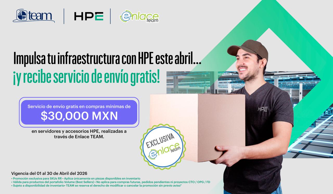 Servicio de entrega Abril-HPE