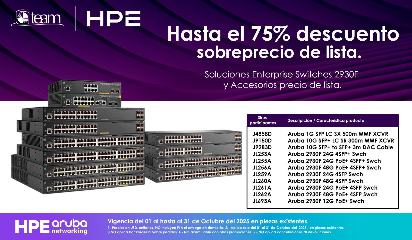 Soluciones Enterprise 2930F