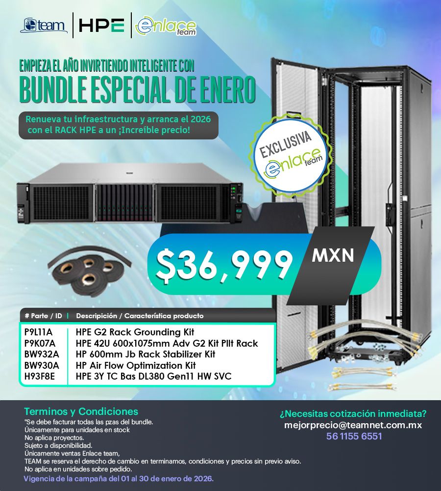 bundle especial Enero HPE