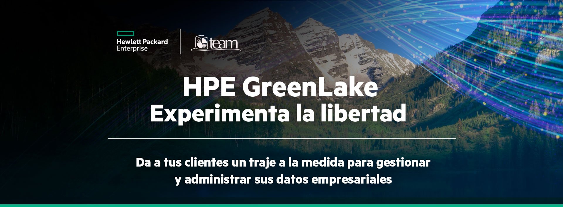 HPE Greenlake - Experimenta la libertad