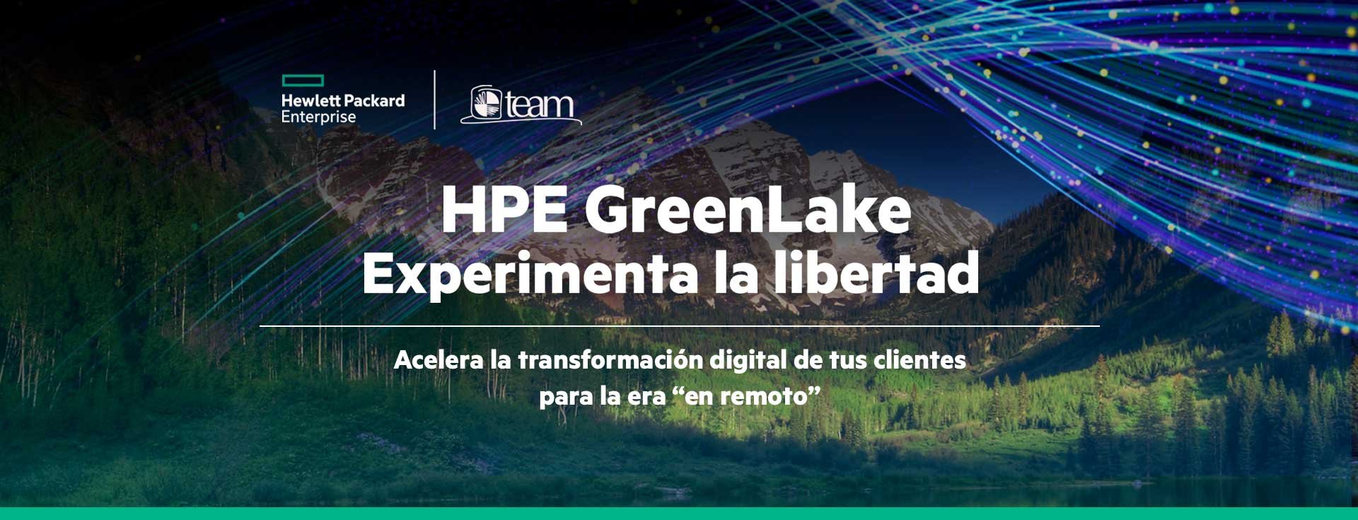 HPE Greenlake - Acelera la transformación digital de tus clientes