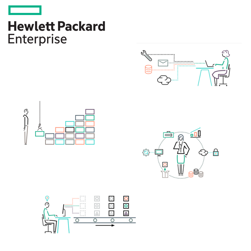 Simplifique la gestión de su TI híbrida con HPE Synergy, una solución integral para gestionar la computación, el almacenamiento y la conectividad de red